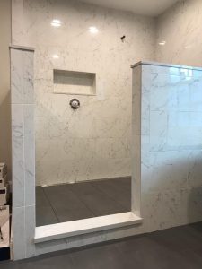 Tile wall | Birons Flooring Inc
