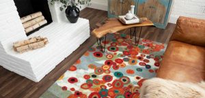 Mohawk Tossed Floral Area Rug | Birons Flooring Inc
