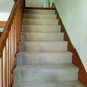 Stairway carpet | Birons Flooring Inc