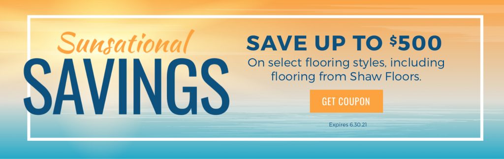 Sunsational Savings Sale | Birons Flooring Inc