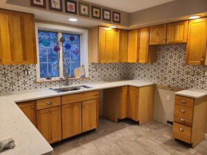 Kitchen cabinets | Birons Flooring Inc