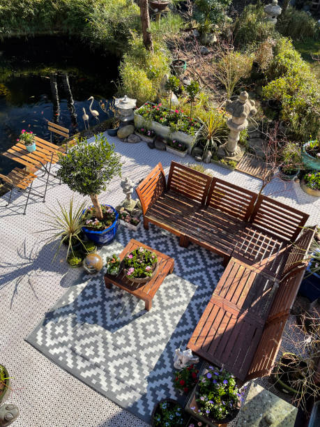 Outdoor Space with Area Rugs | Birons Flooring Inc