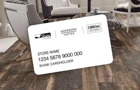 Financing card | Birons Flooring Inc